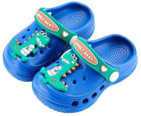 Meik Mangni Sabots et Mules Enfant Fille Garçon Clog 19-33 EU | Sandales de Plage,Respirante Pantoufles Maison,Chaussures de Jardin