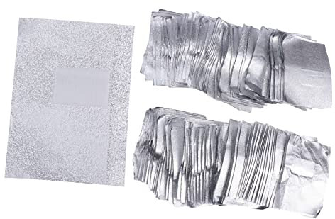Healeved 500pcs Nail Polish Remover Wraps Non- Pads for Removal Salon Travel-friendly Manicure