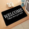 Welcome Mat, 60cm x 40cm, Please Remove Your Shoes (Non Pattern)