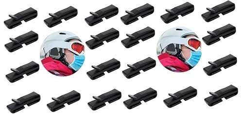 INOOMP 40pièces Boucles De Fixation pour à De Ski Clips De Ceinture Multifonctionnels pour Équipement De Plein Air