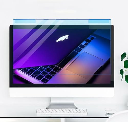Anti Blue Light Screen Protector Filter,Blue Light Blocking Screen Protector Panel For 12-27 Inch Diagonal LED PC Monitor Anti-UV Eye Protection Filter Film - Widescreen Monitor Frame Hanging Type