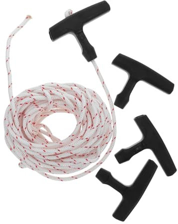 SEWOART Cordon De Traction De 10 M Pour Tondeuse À Gazon Poignée De Démarrage Pour Moteur De Tronçonneuse