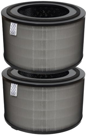 PUREBURG FY3200/30 Replacement Filter Compatible with Philips Series 3200 AC3210 AC3220 & AC3221 Air Purifier, 1-Pack (2 Filters) H13 HEPA Activated Carbon