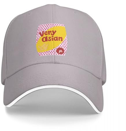 OOAXBEED Basecap Baseball Cap Very Asian – #VeryAsian – Inspiriert von Shrimp Chips Cap Baseball Cap Cosplay Sonnenhut Hüte für Männer Frauen