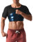 JiaYouLC Men Women Sauna Suit for Weight Loss Short Sleeve Sauna Shirt Waist Slimming Sweat Body Shaper Sauna Top for Gym Exercise Sports (Short Sleeve, Women, M)