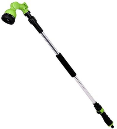 IV:XX Telescopic Garden Watering Wand – 75–150cm Extendable Spray Lance with 8 Patterns, 180° Pivot Head & Thumb Control | Heavy Duty Hose Pipe Attachment for Plants, Baskets, Cars & Patio