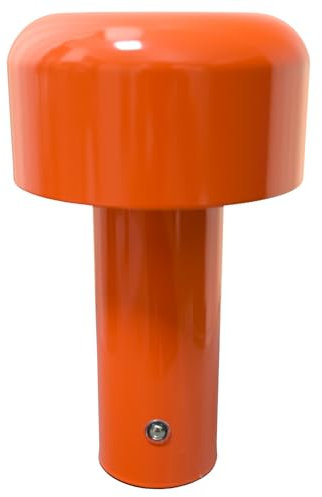 Happy Garden Lampe LED à Poser Orange Mira, Autonomie de 6,5 à 45 Heures, Alimentation sur Batterie, Chargement USB-C