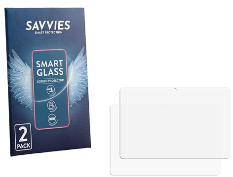 Savvies 2 Stück Panzer Schutz Glas für Holo X Ultra 3 9H Schutzfolie, Glas-Folie, HD Klar, Blasenfrei, Anti-Fingerabdruck, Stoßfest, Displayschutz