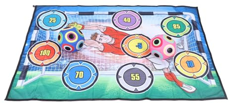 SALALIS Giocattolo da Gioco con Pallone da Calcio, Materiale Morbido e Sicuro, Educativo, per Bambini, All'aperto, Al Coperto, per lo Sviluppo delle capacità Motorie Occhio-mano