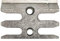 Avocet WKM080T or ERK080M Keep Plate Striker Mushroom Upvc Window Lock