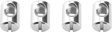 M6 x 14 mm Chevilles croisées pour berceaux, lits ou meubles