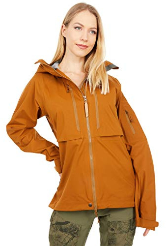 Fjällräven Damen Keb Eco-Shell Jacke, Chestnut, L