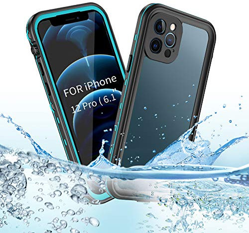 BDIG iPhone 12 Pro Waterproof case, Waterproof Full Sealed IP68 Shockproof Snowproof Dustproof Protection Case With Screen Protector for iPhone 12 Pro