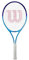Wilson Tennisschläger Ultra Blue 25, Für Kinder von 9 - 10 Jahren, Carbonfaser/Legierung, Blau, WR053810H