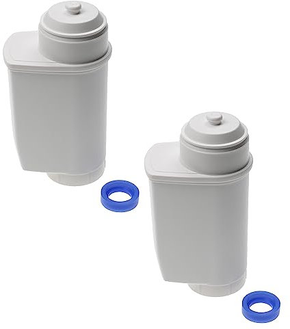 vhbw 2x Wasserfilter Filter kompatibel mit Neff Vero Professional, TK7 Series Kaffeevollautomat, Espressomaschine Weiß