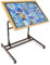ALL4JIG Jigsaw Puzzle Table for Adults, Wooden Puzzle Table with Adjustable Height and Roller Wheels, Fits 500-2000 Pieces