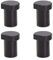 ADUSA Hochbelastbares Aluminium Bankhaken für T-Schiene, Holzbearbeitungstisch, Werkbank, Positionierung, Hobeln, Stopfen, passend für 19 mm/20 mm Hundeloch(4 Stück) (19MM)