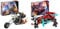LEGO 76245 Marvel Ghost Rider mit Mech & Bike & 76244 Marvel Miles Morales vs. Morbius Set, Spider-Man Rennwagen Spielzeugauto zum Bauen aus Abenteuer im Spiderverse mit Spidey Minifiguren
