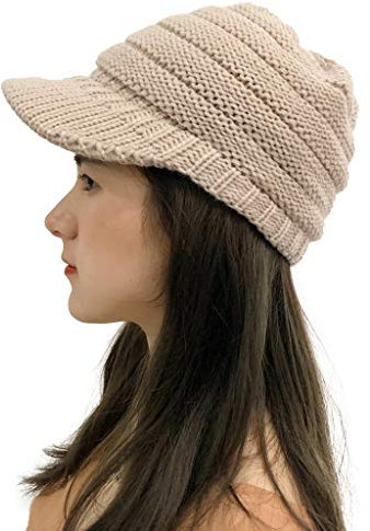 Engel Mütze Wolle Seide, Warm Outdoor Winddichte Innenfutter Hut Cap Bommel Weich Weichem Thermal Kopfbedeckung Mütze Beanie Kaschmir Fleece Winter Hüte Haube