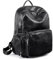 UTO Rucksack Damen Leder Mit Schuhfach Laptopfach Flaschenfach Diebstahlfach Kunstleder Wasserdicht Travel Backpack Modern Elegant vielen Fächer Tagesrucksack Laptop Arbeit Freizeit Reise Lässige