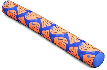 Big Joe Noodle Pool Float, Sweet Shells Berry, Doubled-Sided Mesh, Quick Draining Fabric, No Inflation Needed