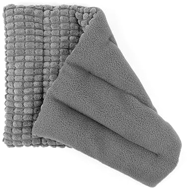 Aroma Season Microwave Heat Pad, 15 * 9'' Unscented Wheat Bag, Large Microwavable Moist Heat Pack for Shoulders, Warm Compress, 100% Natural Fillings, Multi-Functional, Gifts for Family(Grey)