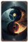 FUCIIhUUN Tai Chi Poster, Wanddekoration, Kunst, Metallblechposter, moderne Heimdekoration, Kunst, Metallposter, Hausbar, Laden, Dekorationen, Vintage-Schild, Geschenk, 30 x 20 cm