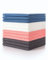 Lumimi Cleaning Cloth 12 Piece Microfiber Ultrafine Very Thick Wiping Drying Well Durable Reusable Multicolored Size 15 x 15 Blue Red White Grey, Pack of 12