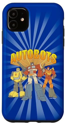 Hülle für iPhone 11 Transformers Autobots Trio Retro Cartoon Group Shot Poster