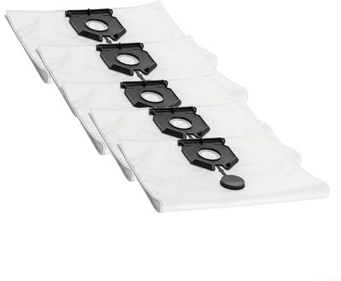 Lot de 5 sacs de rechange réutilisables pour aspirateur NT 30/1, 30L et EU2613 pour une performance de nettoyage efficace