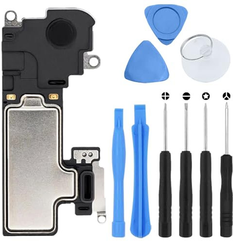 S&L ENTERPRISE Earpiece Speaker Compatible with iPhone XS Max – 6.5 inch 2018 – Earspeaker/Earpiece Replacement Incl. Repair Tool Kit