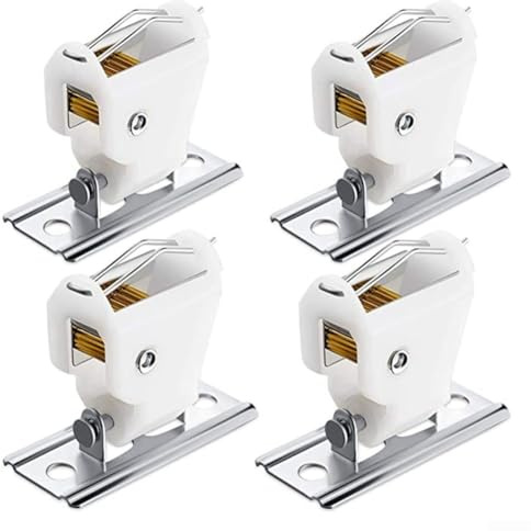 Yuanpgky Roman Shade Cord Lock Control System Metal Pulley Hardware Kit Window Blind Adjustment Mechanism Home Decor Installation Set