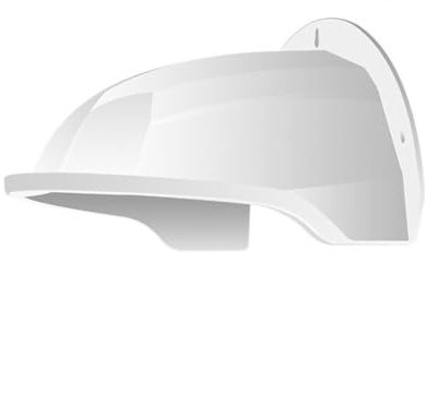 NiuLumea Outdoor Camera Rain Cover - ABS Weatherproof Protective Shell CCTV, Security, and Monitoring Cameras, White