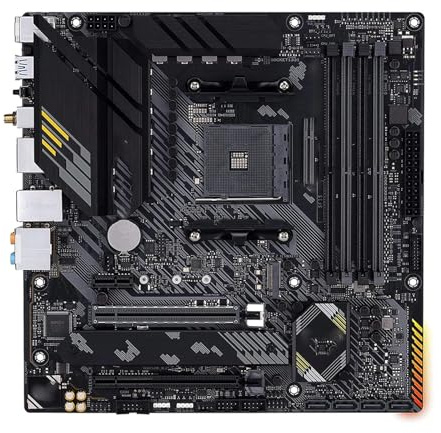 Placa Madre Placa Base for Juegos Ryzen 5 5500 + Fit For ASUS TUF Gaming B550M-PLUS WiFi II Socket AM4 B550 Wi-Fi 6