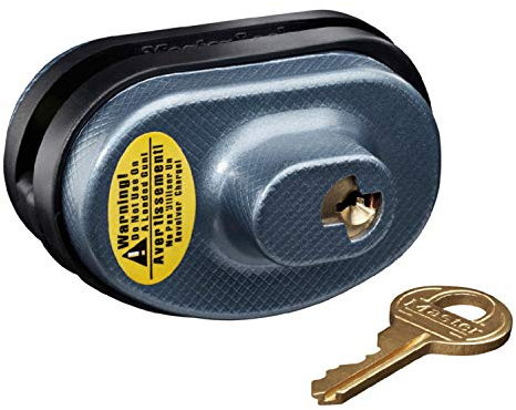 Master Lock 90DSPT Waffenschloss Abzugsverriegelung, Grau, 5,7 x 3,5 x 4 cm