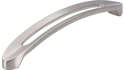 SIRO Möbelgriff Boizenburg, Modern, Design, Druckguss edelstahleffekt, 180 mm x 29 mm x 25 mm, LA 160 mm, 2374-180ZN27