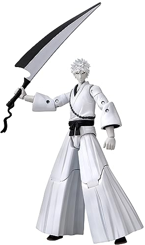 BANDAI – Anime Heroes - Bleach - Action Figur 17 cm - White Ichigo - Bleach Offizielle Lizenz - Gelenkfigur Ichigo - 36974