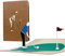 H15 Golf Grußkarte, 3D Geburtstagskarte für Golfer, Golf Geschenk für Männer, Pop Up Golf Karte zum Ruhestand, Rente Geldgeschenk, Golf Gutschein, Gutschein für den Golfurlaub