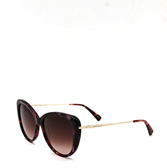 LONGCHAMP Damen LO674S Sonnenbrille, FUXIA HAVANA, 56