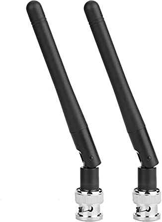 Aukson 2PCS UHF Antenna with BNC Connector for EW100 EW300 EW500 G3 Receiver HM