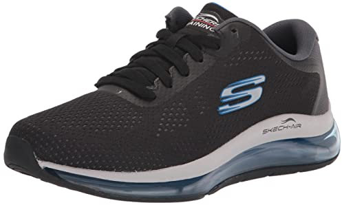 Skechers Men's Skech Air Element 2.0 Ventin, Sneakers,Sports Shoes Hombre, Black, 43 EU