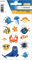 HERMA 15734 Aufkleber Meerestiere klein, 13 Stück, Tiere Sticker mit Seelöwe Robbe Fisch Krabbe Krebs Motiv, Kinder Etiketten für Fotoalbum Tagebuch Poesiealbum Scrapbooking Geburtstag Deko Briefe DIY