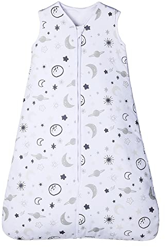 Lictin Babyschlafsack 2,5 TOG, Winter-Babyschlafsack, tragbare Wickeldecke mit 2-Wege-Reißverschluss, mit Verstellbarer Länge 63-83cm für Kleinkinder 3-18 Monate