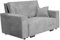 Mirjan24 Sofa Viva Star Cord II mit Schlaffunktion, 2 Sitzer Polstersofa mit Bettkasten inkl. Kissen, Schlafsofa, Bettsofa, Wohnlandschaft, Farbauswahl, Sofagarnitur (Poso 110)