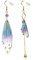 IUDWCG Flügel Ohrringe - Harz Neuheit Butterflügel Baumeln Braut Quaste Tropfen Schmetterlingsflügel Schmuck - Phantasie Frauen Accessoires