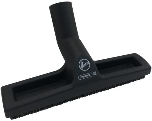 Düse Hoover G255 für Parquet und empfindliche Oberflächen, Schwarz | Originalzubehör und Ersatzteil, Weiche Kratzfeste Borsten, Kompatibel mit H-ENERGY 500, Anschluss 35 mm, Ideal für Fliesen