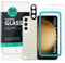 Ibywind Protector de pantalla para Samsung Galaxy S23 Plus/S23+ 5G(6.6),con 2 piezas de Cristal Templado,1 pieza de protector de lente de cámara,1 pieza de película de fibra de carbono trasera