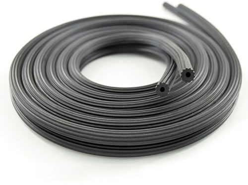 ACEBON Guarnizione in Gomma per Zanzariera, Alta Resistenza Spline, Perfetta per Finestre e Porte (Ø3.5mm X 30m)