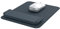 Leitz Ergo Mouse Pad with Adjustable Wrist Rest, Two Height Settings, Velvet Grey/White Computer Mouse Mat, 65170089