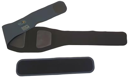 ERGOLEBEN Super Slim EMS Massage Heizgürtel Pro | Rückentrainer Stimulation Rücken Muskulatur | Muskelaufbau Verbesserung Körper Haltung | Unisex
